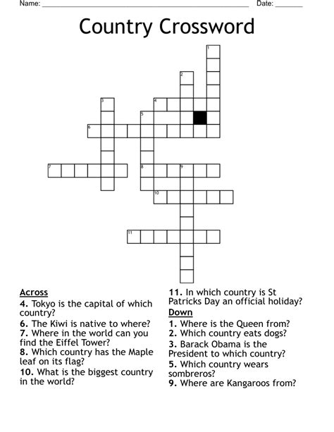 country since 2011 crossword|independent country crossword.